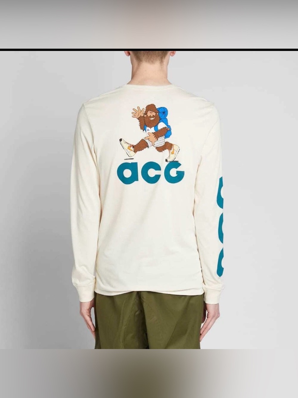 Nike ACG Sasquatch Long Sleeve Shirt size small